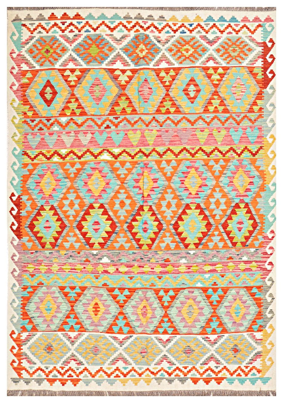 Kelim Tappeti: Oriente Kelim Teppich 170x240 Cm – Nuovo e nell'imballaggio originale da Lahore venduto da Fairways79 5