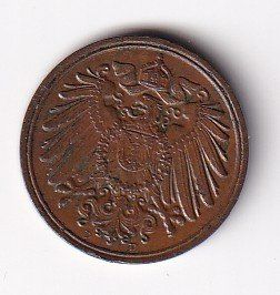 Alle Münzen: Deutsches Reich 1 Pfennig 1912 D ss – Gebraucht aus Neuchâtel von karlpierrino 1