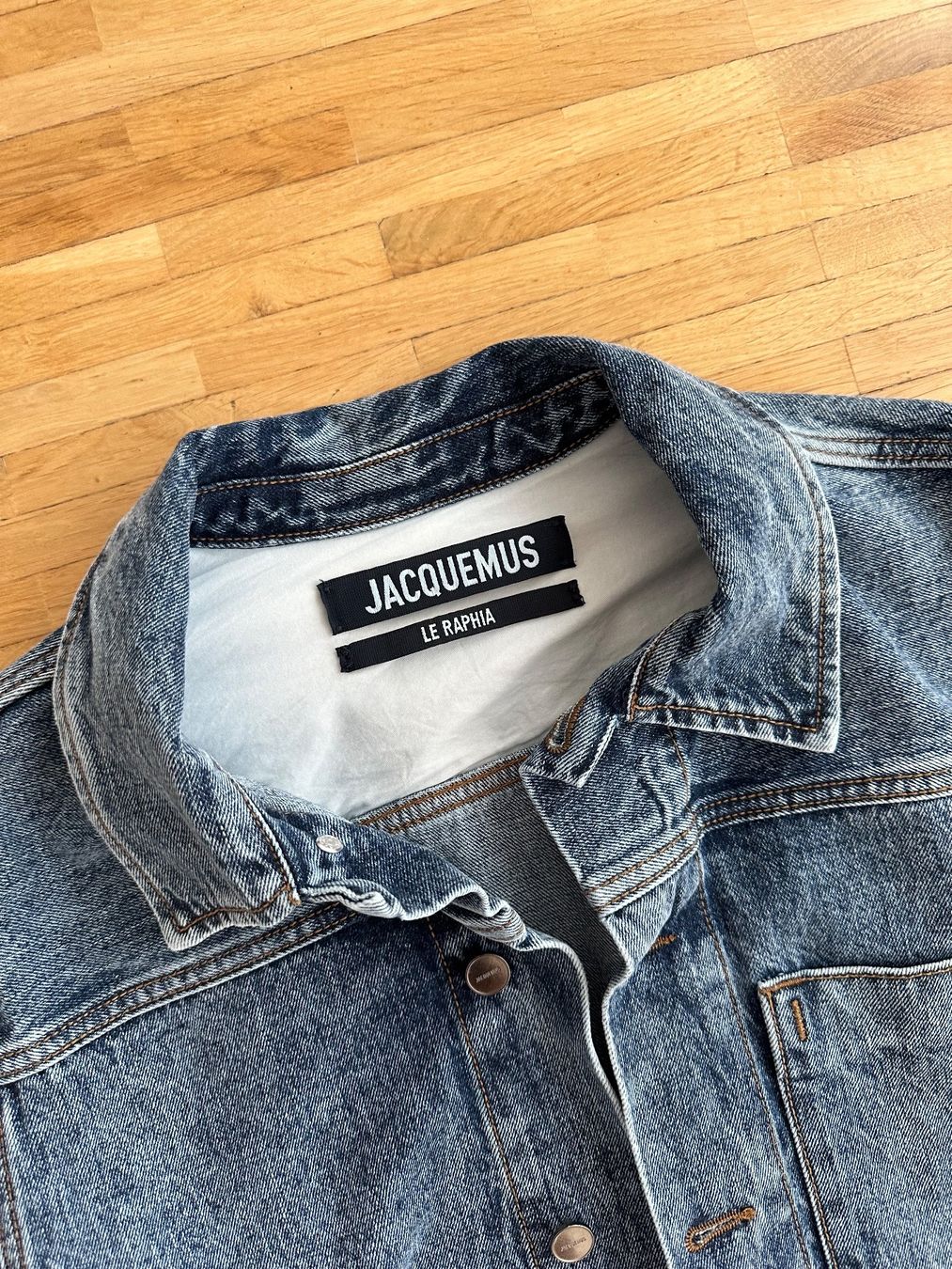 Giacche: JACQUEMUS Denim Jacket in Grösse 52 – Usato da Langenthal venduto da iamzeko 2