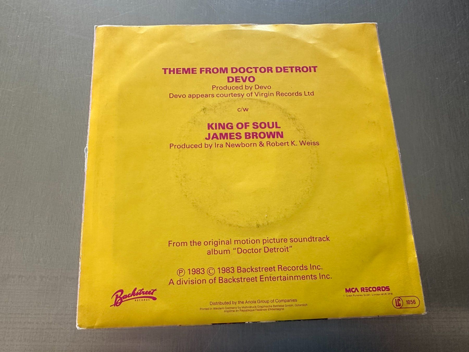 Schallplatten: DEVO 7 DOCTOR DETROIT – Gebraucht aus Sion von jaipur1401 2