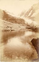 Fafleralp  VS  im Lötschental  -   GUGGISEE mit Anengrat
