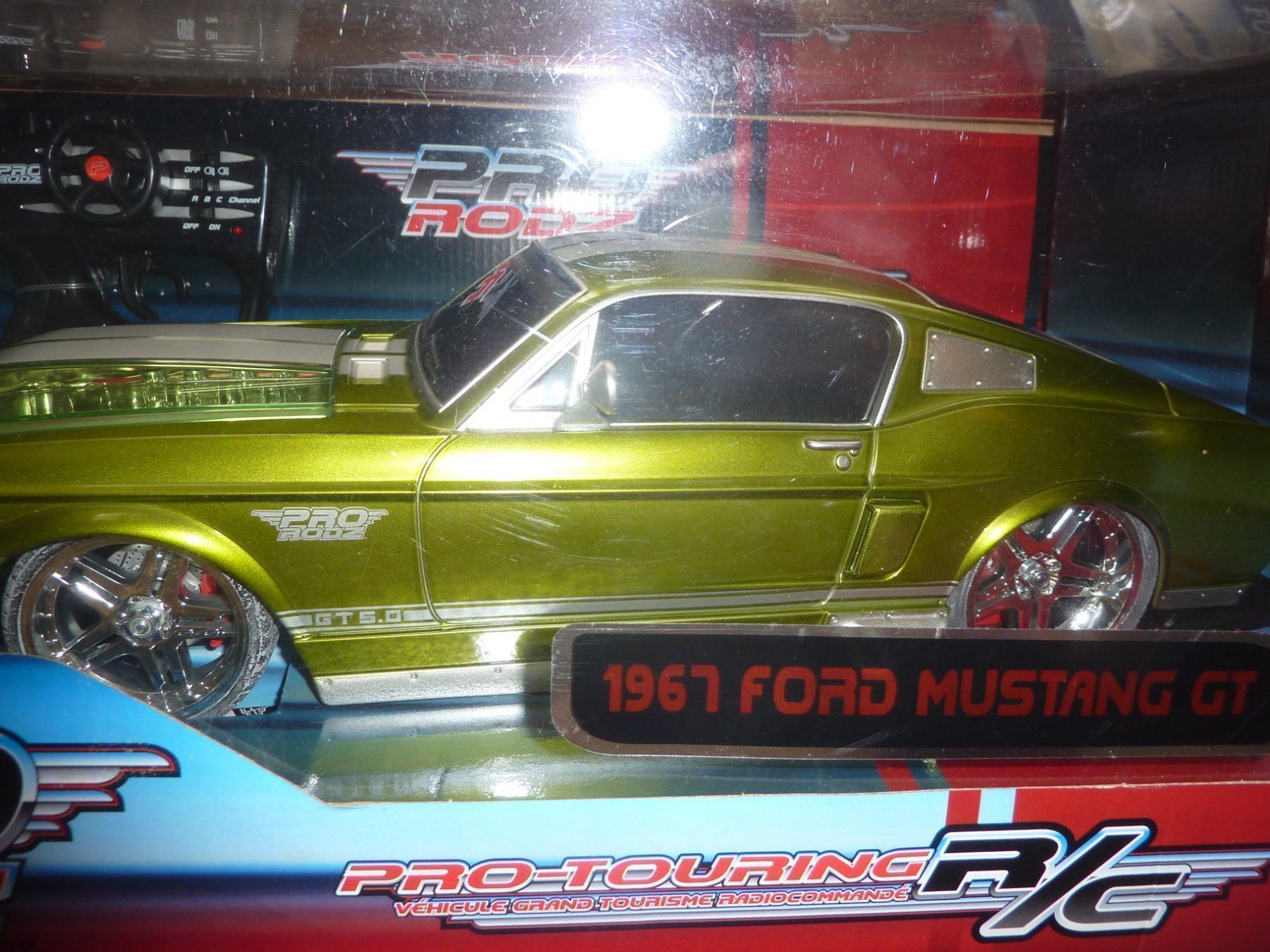 Modellismo RC: RC SET 67 FORD MUSTANG – Nuovo e nell'imballaggio originale da Balsthal venduto da bouteliee