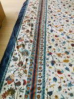 Granfoulard Bassetti (für Sofa) Blumenmuster Vintage 265x260