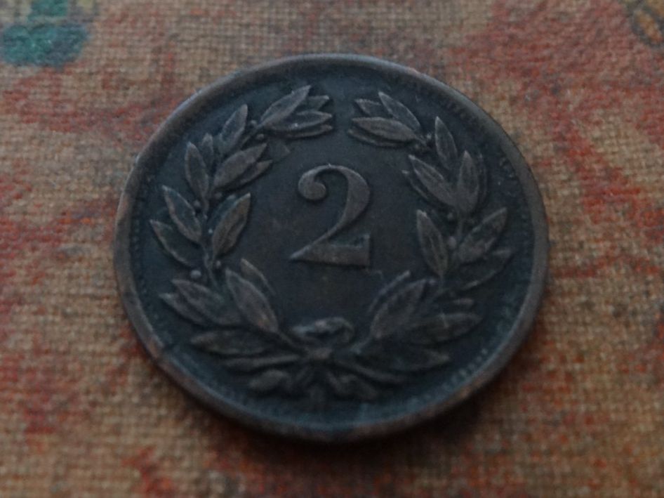 Tutti le monete: 2 Rp. 1907   (E) – Usato da Romanel-sur-Lausanne venduto da Swift13 1