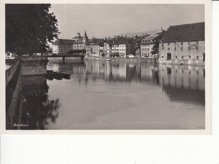 Cartoline postali: Solothurn ca. 1940 – Usato da Bürglen TG venduto da StampGraf