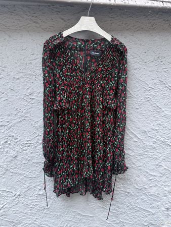 Kleid The Kooples Blumenmuster Seide