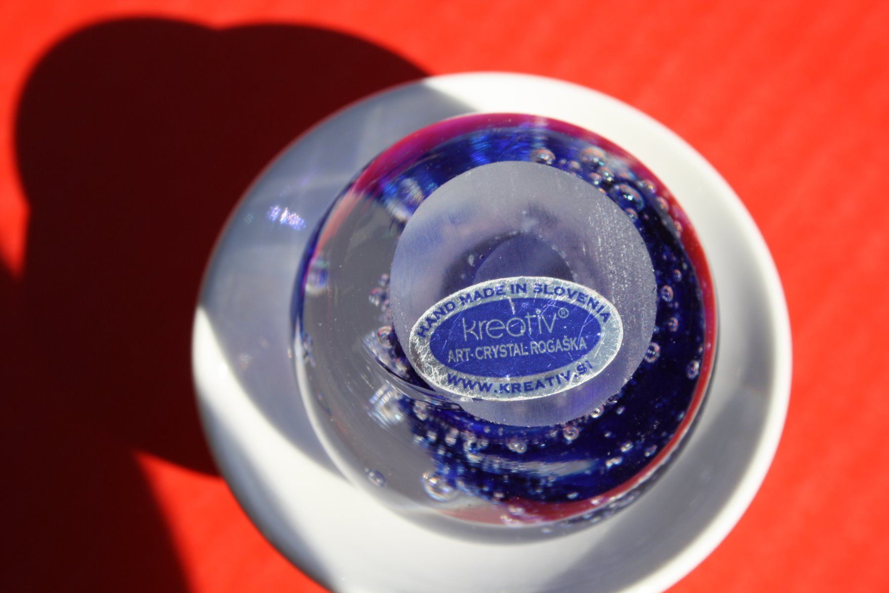Bicchieri: PAPERWEIGHT BRIEFBESCHWERER – Usato da Wauwil venduto da Pneuedy 8