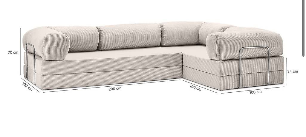 OMHU Divani: Designer Sofa Omhu Teddy Corner  neu verpackt – Nuovo e nell'imballaggio originale da Wald ZH venduto da basilerni1