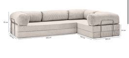 Designer Sofa Omhu Teddy Corner  neu verpackt