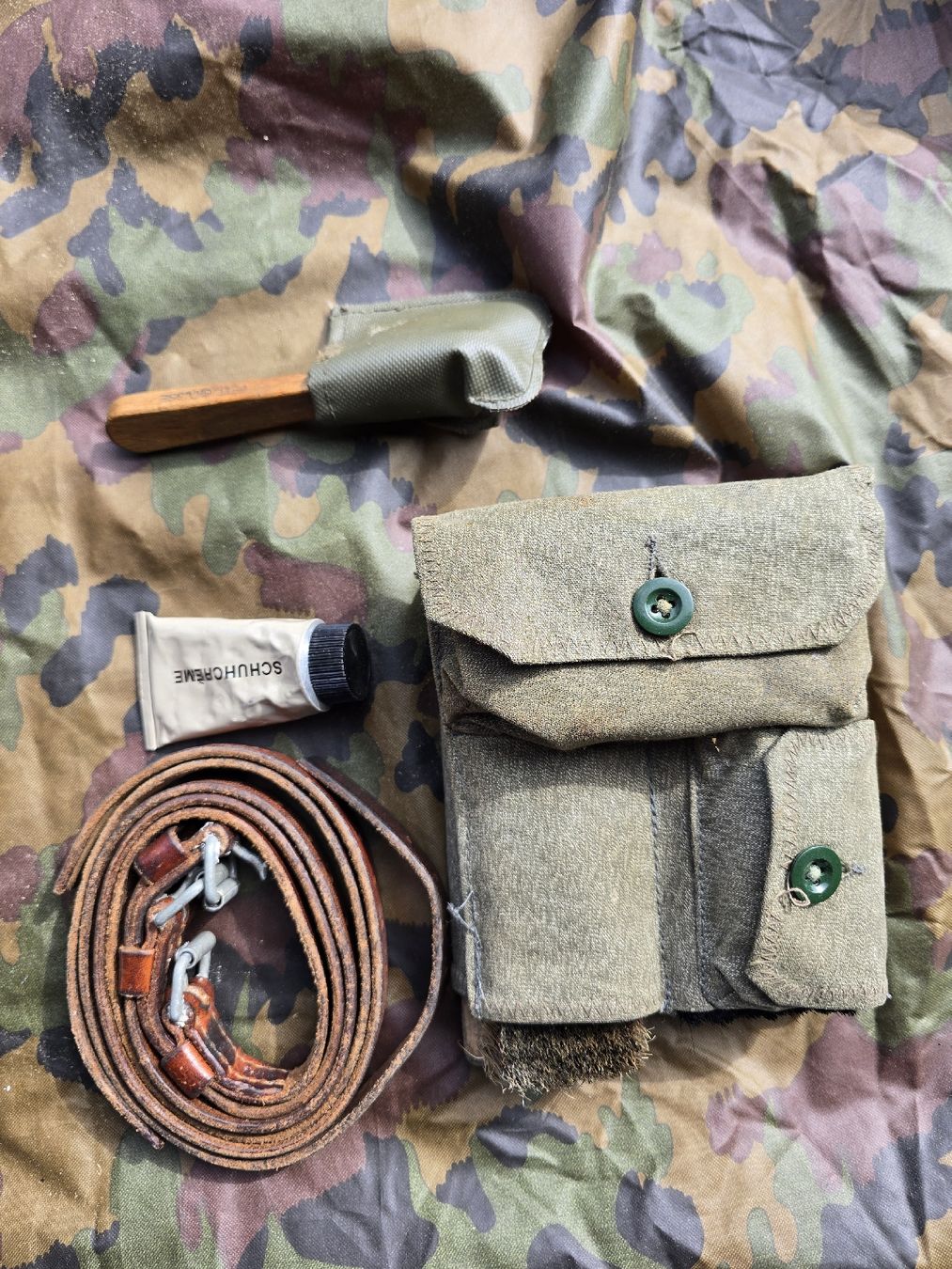 Schweizer Armee Zaini: Militärrucksack 1965 – Usato da Burgistein venduto da maia13 5