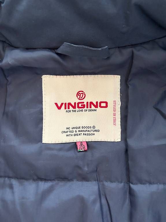 Giacche & Cappotti: Vingino Winterjacke / dunkelblau / Gr 128 – Usato da Wettswil venduto da Dukefunk 2