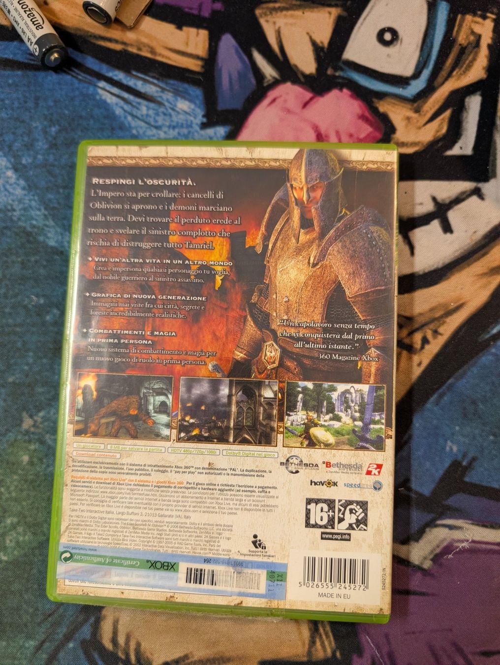 Giochi: The Elder scrolls IV oblivion Microsoft Xbox 360 – Usato da Giubiasco venduto da Ticinerd 1