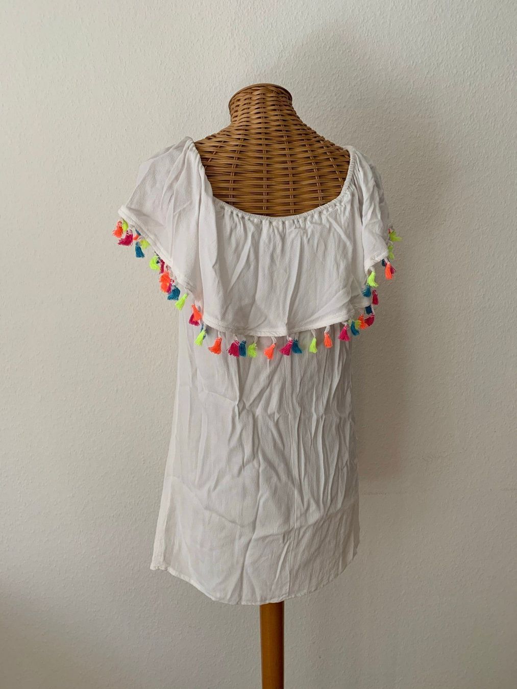 Robes: FOREVER 21 - Hippie Kleid weiss S – D'occasion à Zürich par Diazaio 2
