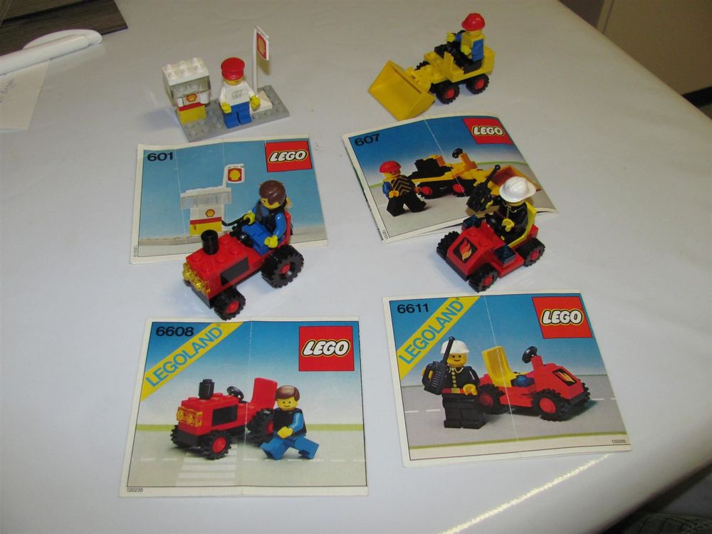 Legoland City 4x Traktor, Bagger, Buggy Kaufen auf Ricardo