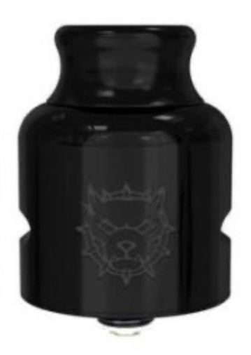 Altri Prodotti per fumatori: Damn Vape RDA Singel Coiler /Cap Schwarz und Glas – Nuovo e nell'imballaggio originale da bauma venduto da Feldi1876 3