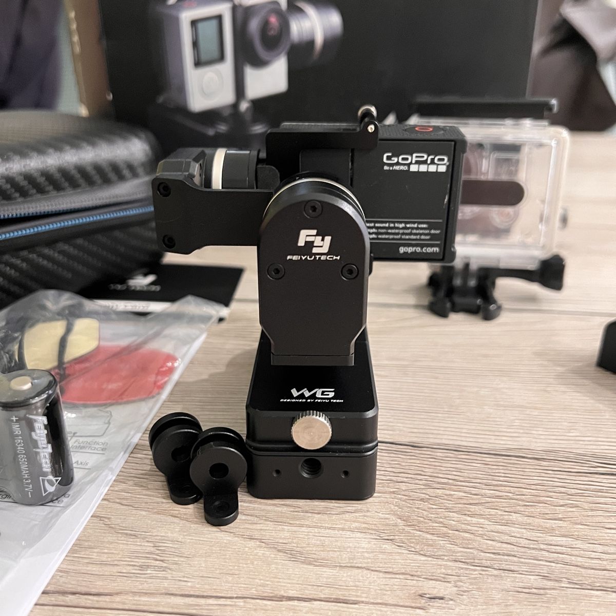 Gopro Action Cam: GoPro HERO3 Silver Edition mit Feiyu Tech Gimbal – Usato da Unterkulm venduto da Sita013 3