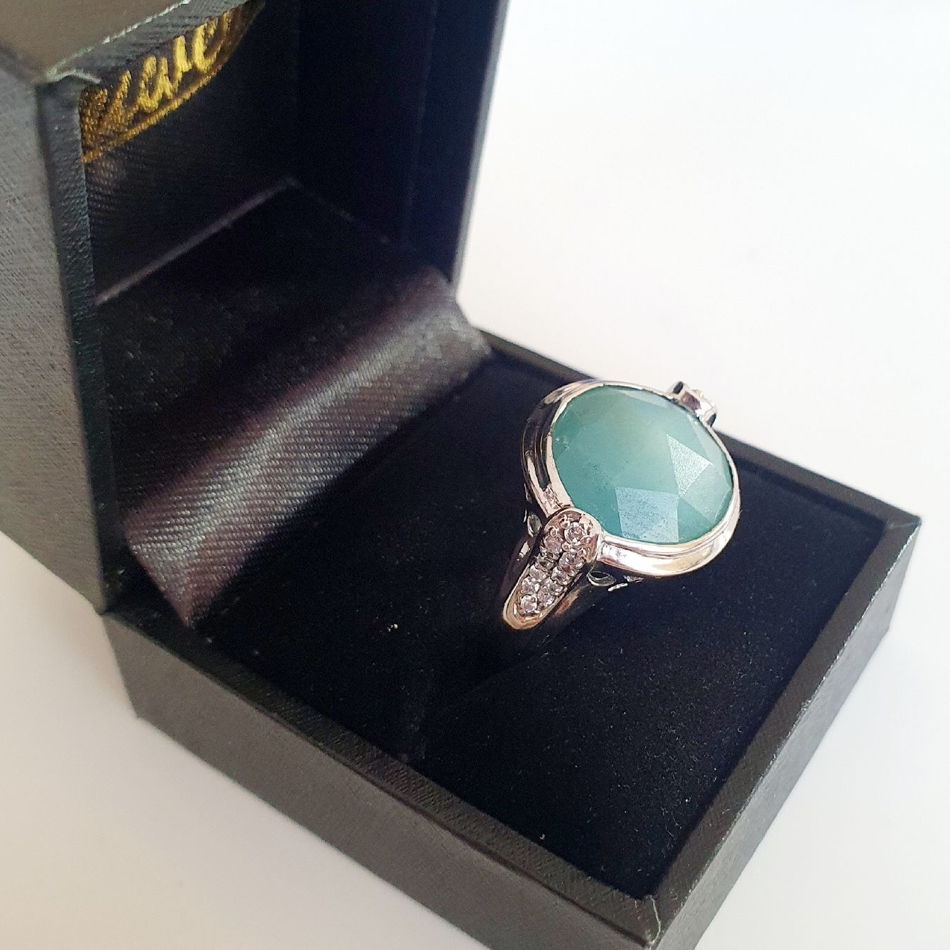 Anelli: Silber Ring 925 mit schmucksteine Gr  17,9 mm – Usato da Kreuzlingen venduto da Wunderkiste123 3