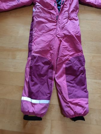 Winteroverall pink H&M Grösse 128 guter Zustand