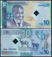 Namibia 10 Dollars UNC 2025