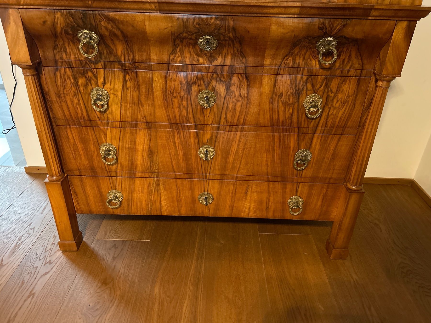 Credenze: Biedermeier Kommode ca. 1820-1825 – Usato da Heiligkreuz (Mels) venduto da Oldtimerfan03 3