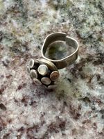 Vintage Silberring 800 – signiert RA – handgearbeitet 