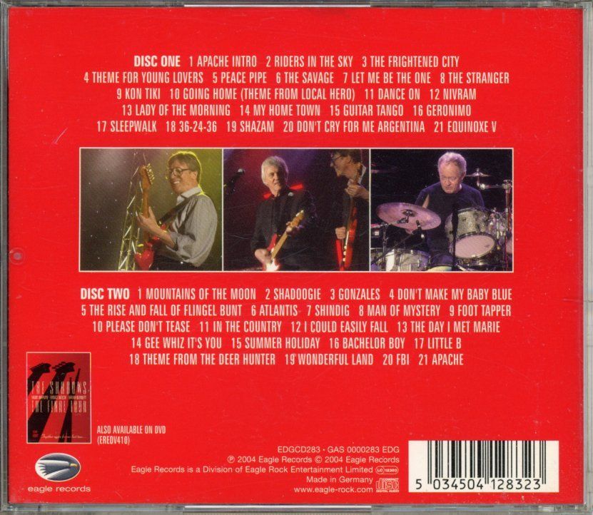 CD: 2CD - THE SHADOWS The Final Tour – Nuovo (secondo la descrizione) da Morges venduto da evnocha3 1