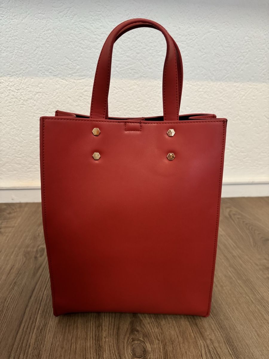 Pieces Borse da donna: Tasche Pieces rot Bag Handtasche – Usato da Fislisbach venduto da KolibriSecondhand