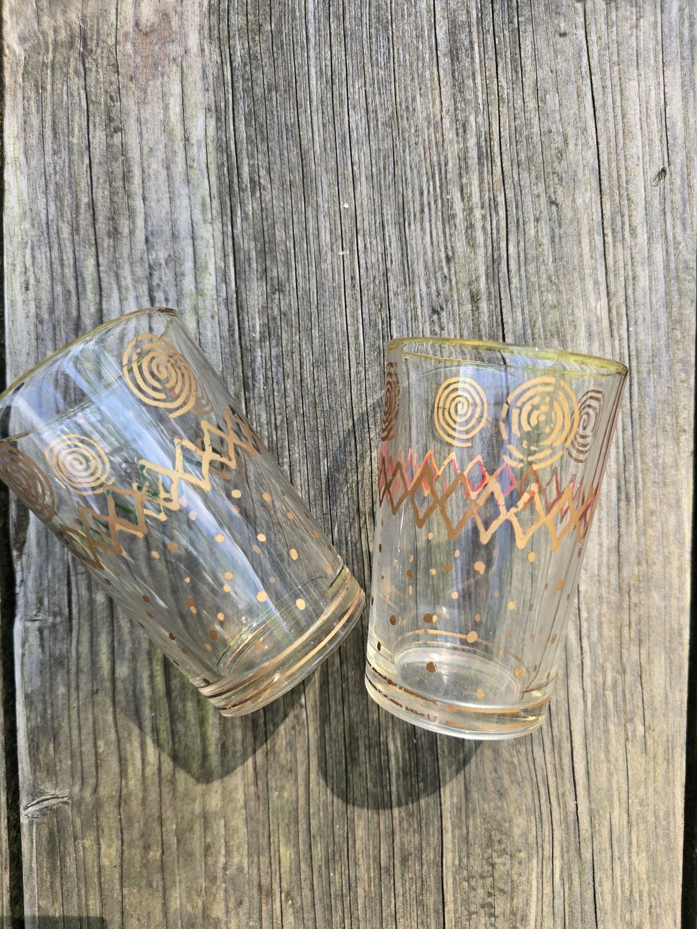 Verres: Glas: Set mit orientalischem Design – D'occasion à Romanshorn par Rachacha 1