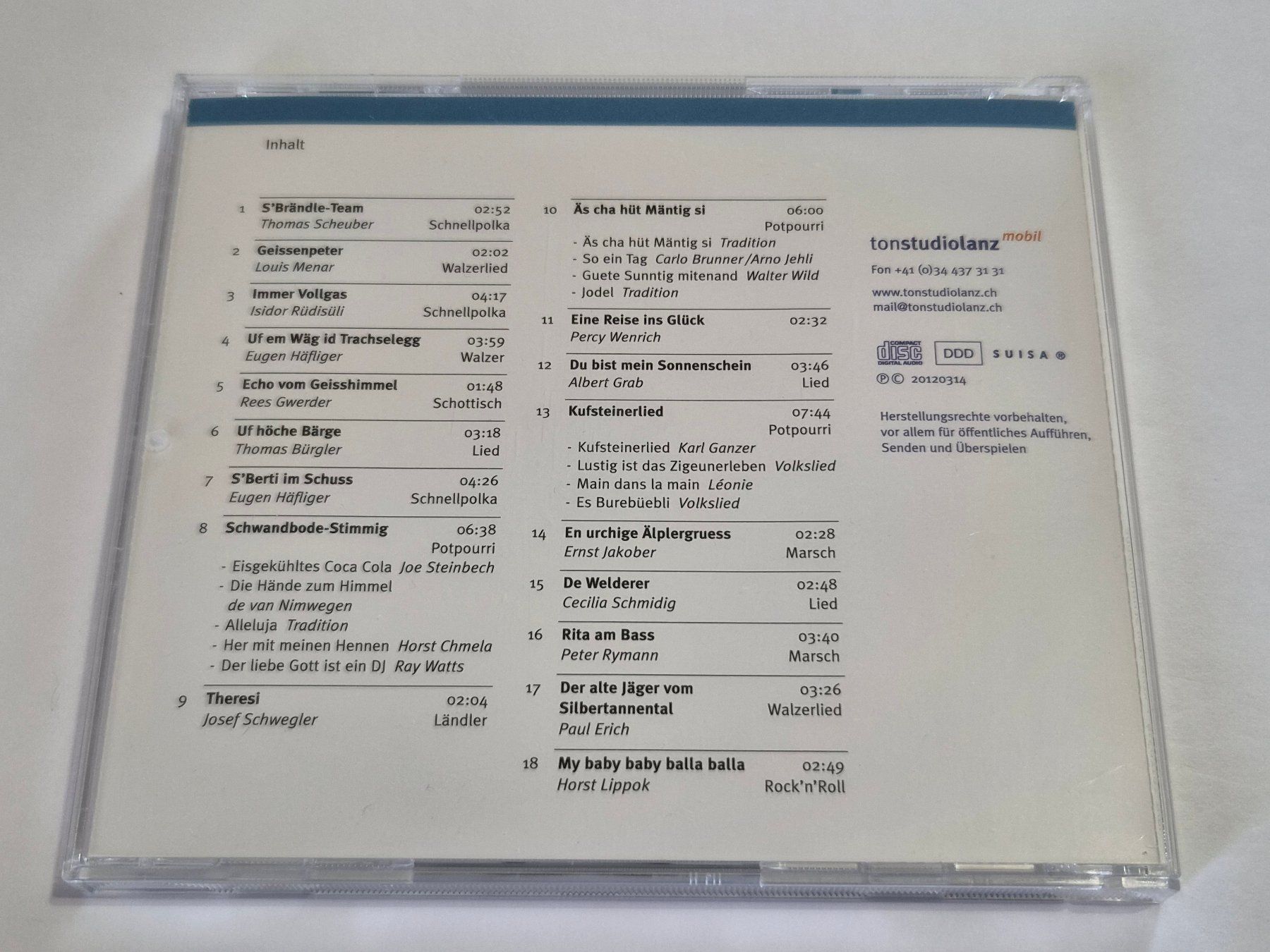 CDs: Echo vom Schwandbode | CD – D'occasion à Dietlikon par Skylab007 1