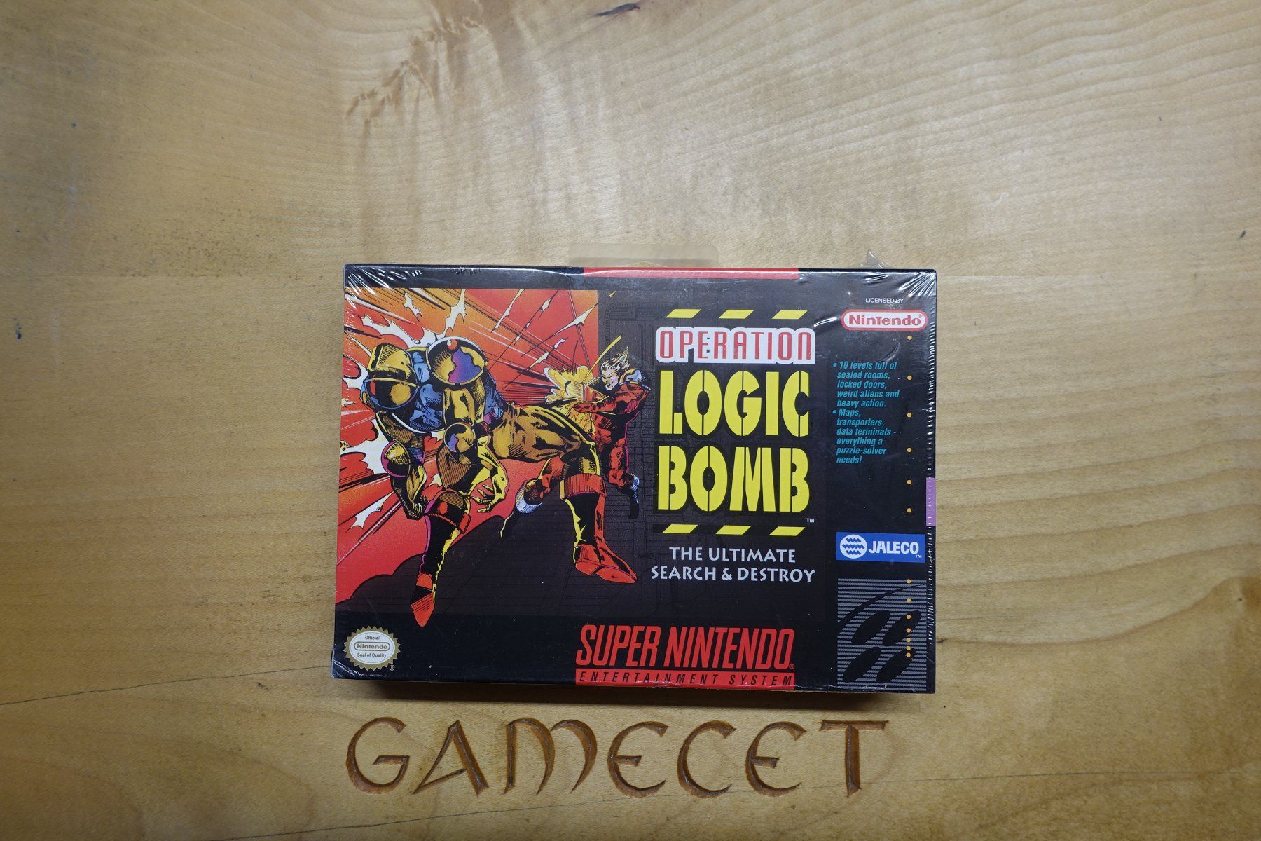 Nintendo Giochi: Operation Logic Bomb: The Ultimate Search & Destroy - Amerik – Nuovo e nell'imballaggio originale da Steinach venduto da Gamecet