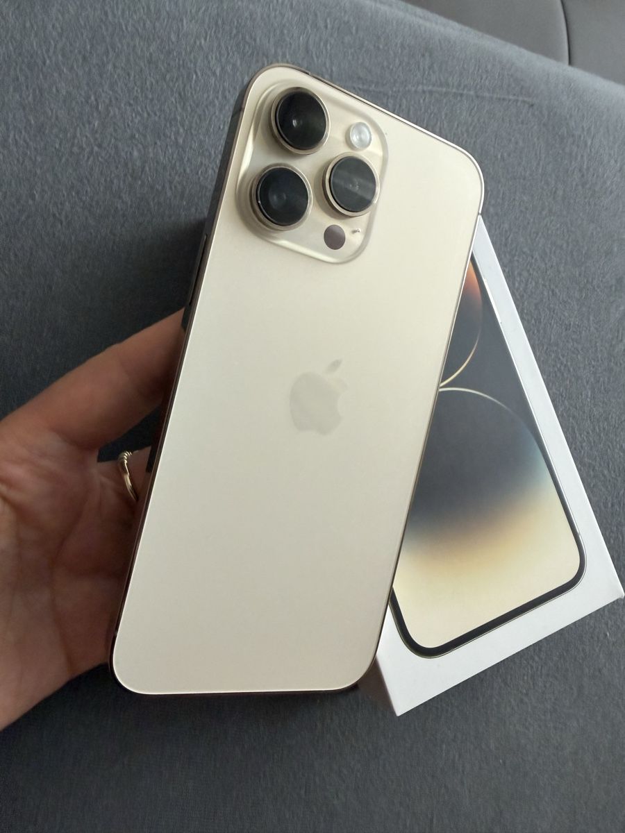 Apple Handys / Smartphones: iPhone 14 pro Max-Gold – Gebraucht aus Neuenhof von Renaku 5