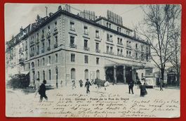 Genève 1902 - Poste de la Rue du Stand