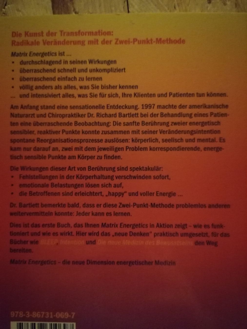 Bücher: Matrix Energetics & Matrix Inform. Quanten Physik.  – Gebraucht aus Wahlen b. Laufen von Aweiss 4