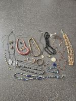 div Schmuck Konvolut Ketten Armbänder Ringe 