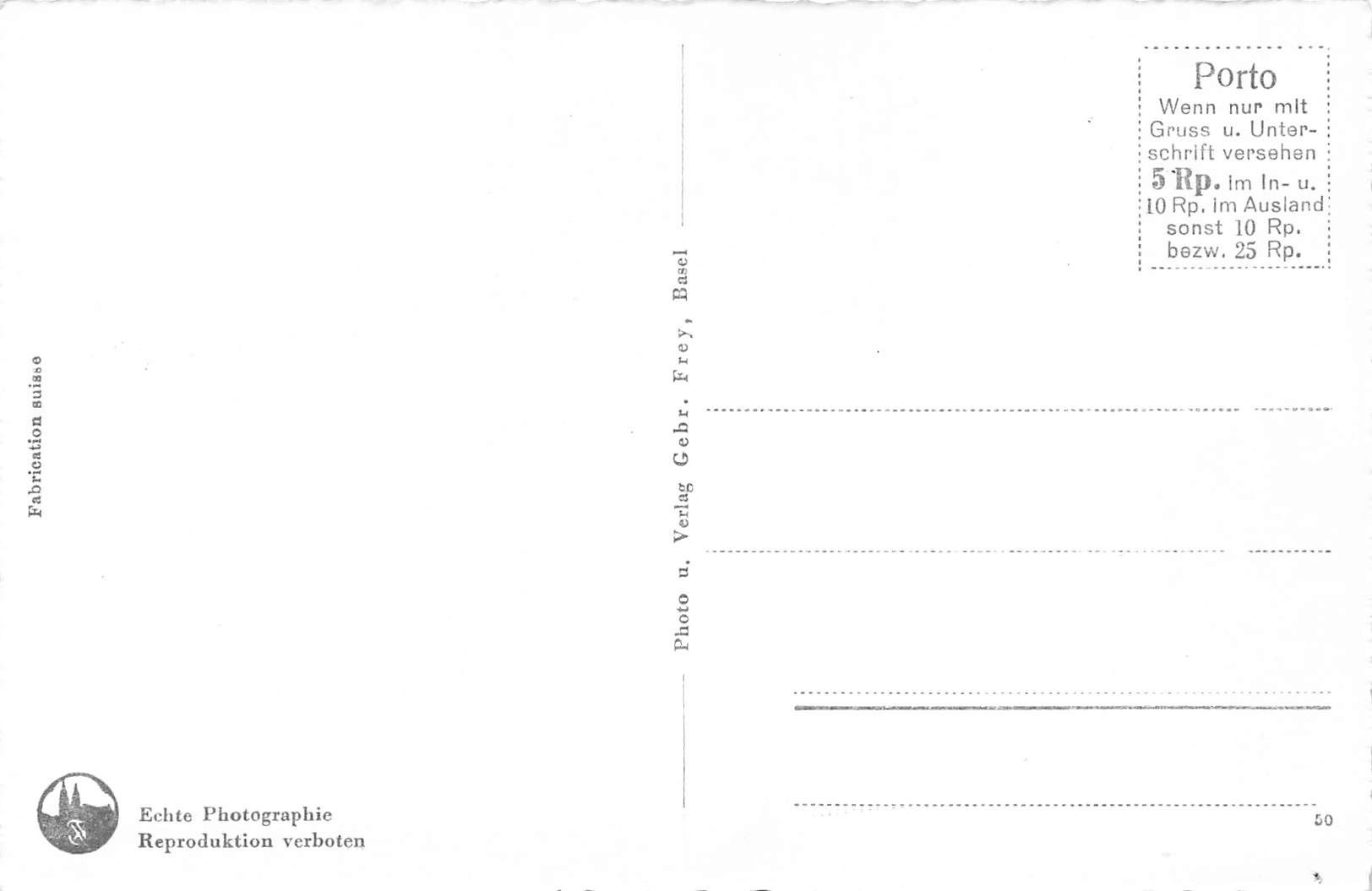 Cartoline postali: Basel gattenbad – Usato da Biasca venduto da Blenio71 1