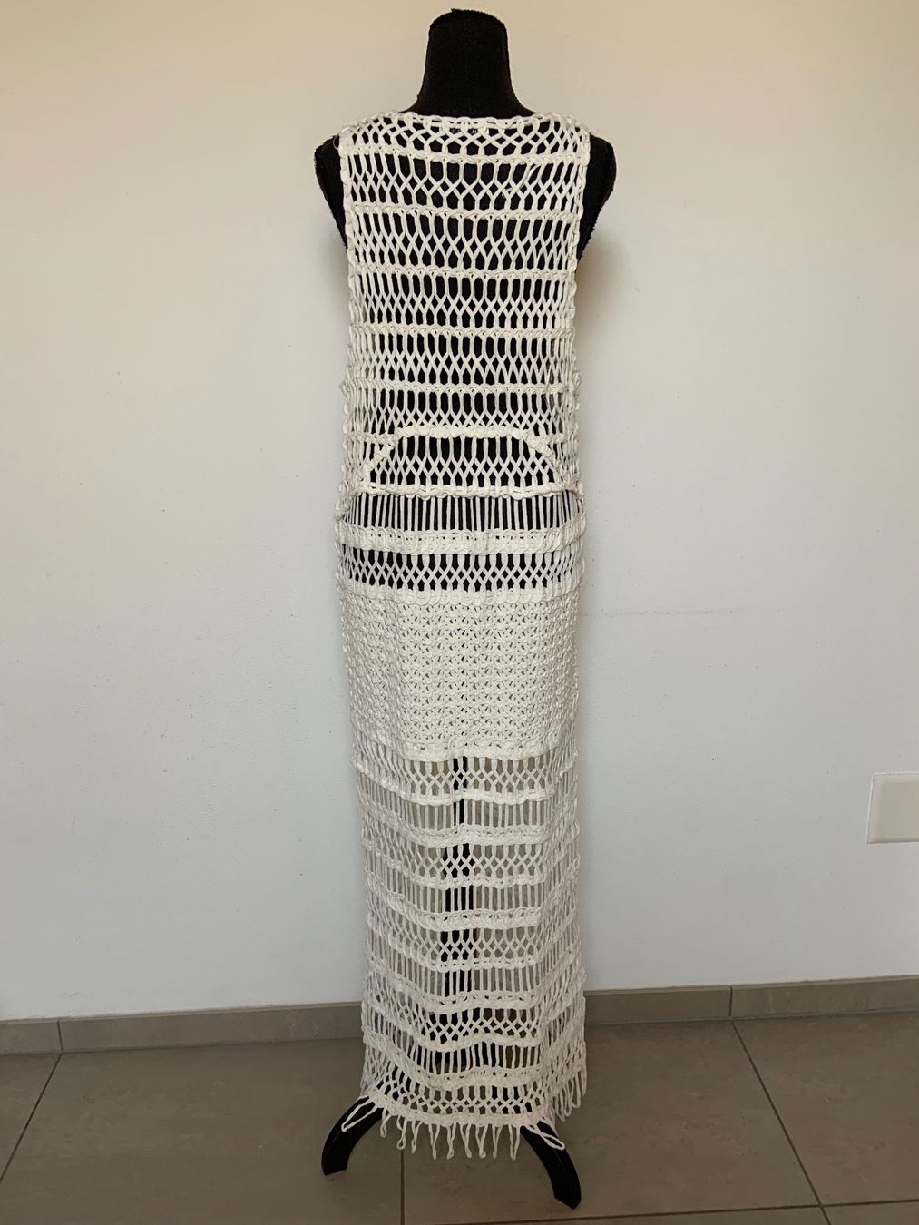 Zara Vestiti: Boho Strandkleid in Häkeloptik – Nuovo (secondo la descrizione) da Sigriswil venduto da ck56 1