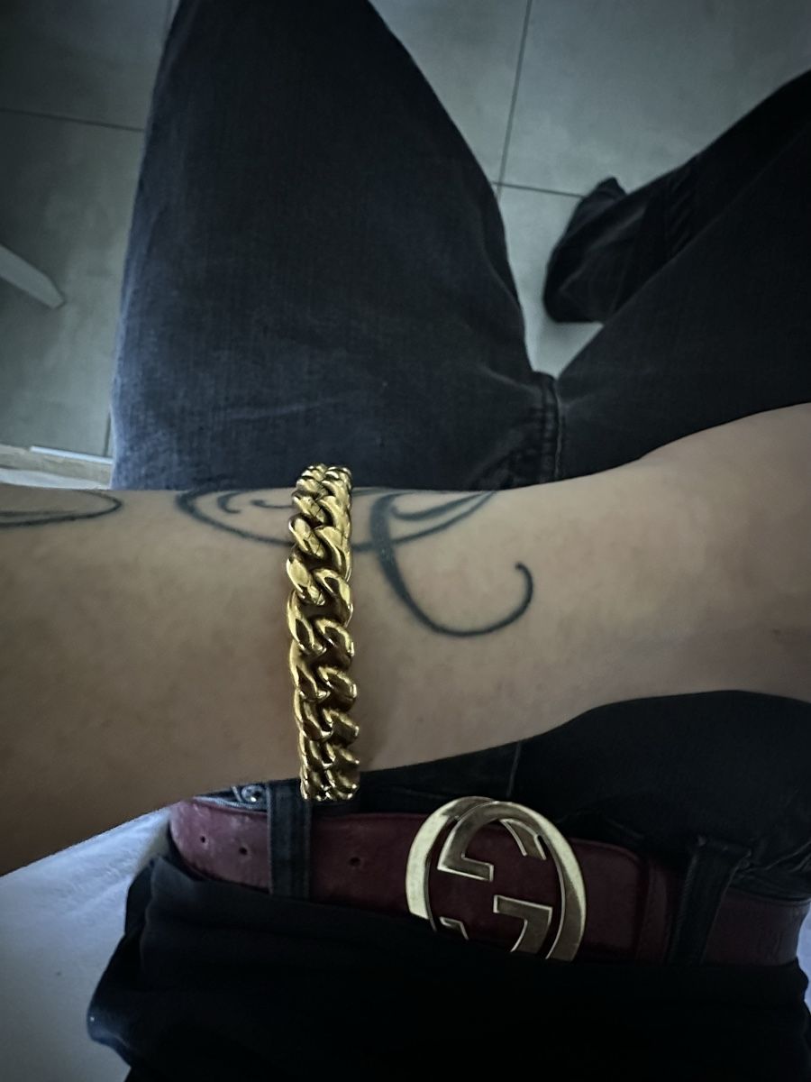 Bracciali & Braccialetti: Bracelet Cuban plaqué or 18K – Nuovo (secondo la descrizione) da Péry venduto da Vezuve 1