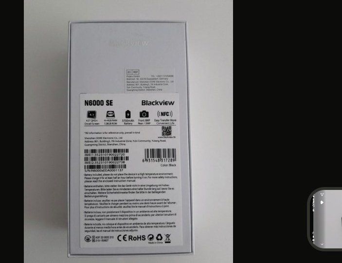 Blackview Telefoni cellulari / Smartphones: Mini Smartphone Blackview N6000 – Usato da Basel venduto da Ooostefano 2