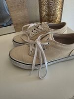 Scarpe Vans basse color crema in buone condizioni