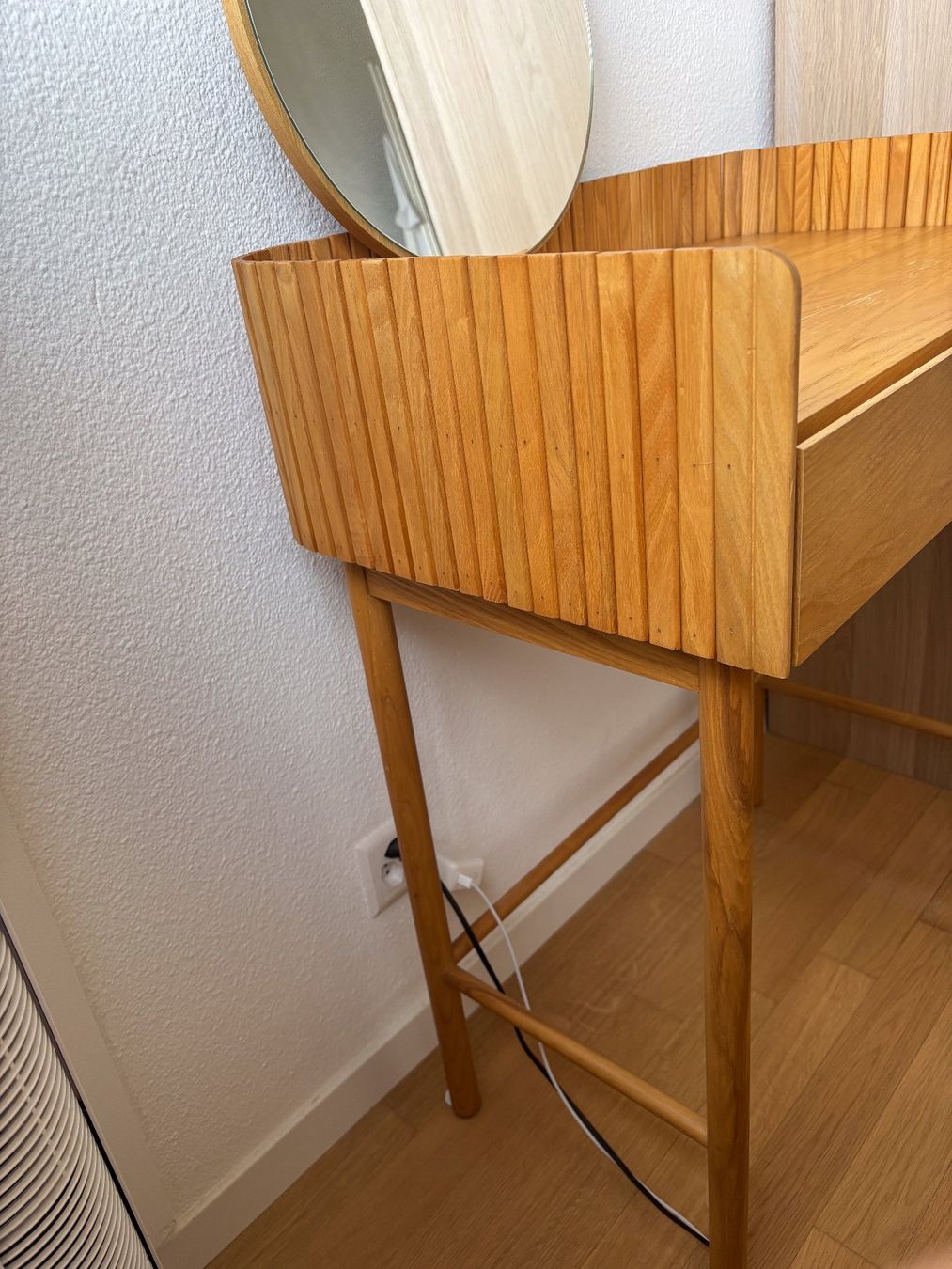 La Redoute Schminktische: Coiffeuse frêne massif La Redoute – Gebraucht aus Nyon von pau_57lt 2