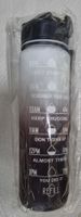 1 Liter Wasser Flasche Mit Zeit Skala fitness Outdoor Sport