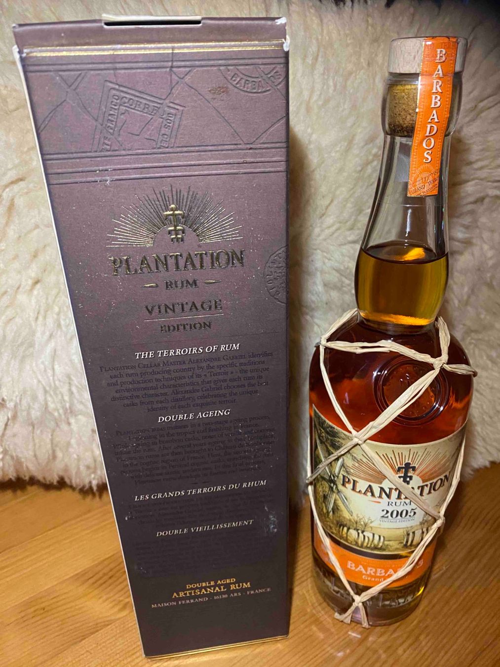 Bevande alcoliche: Plantation Rum Barbade 2005, Édition Limitée, bouteille – Nuovo e nell'imballaggio originale da Cornaux NE venduto da THX01 1