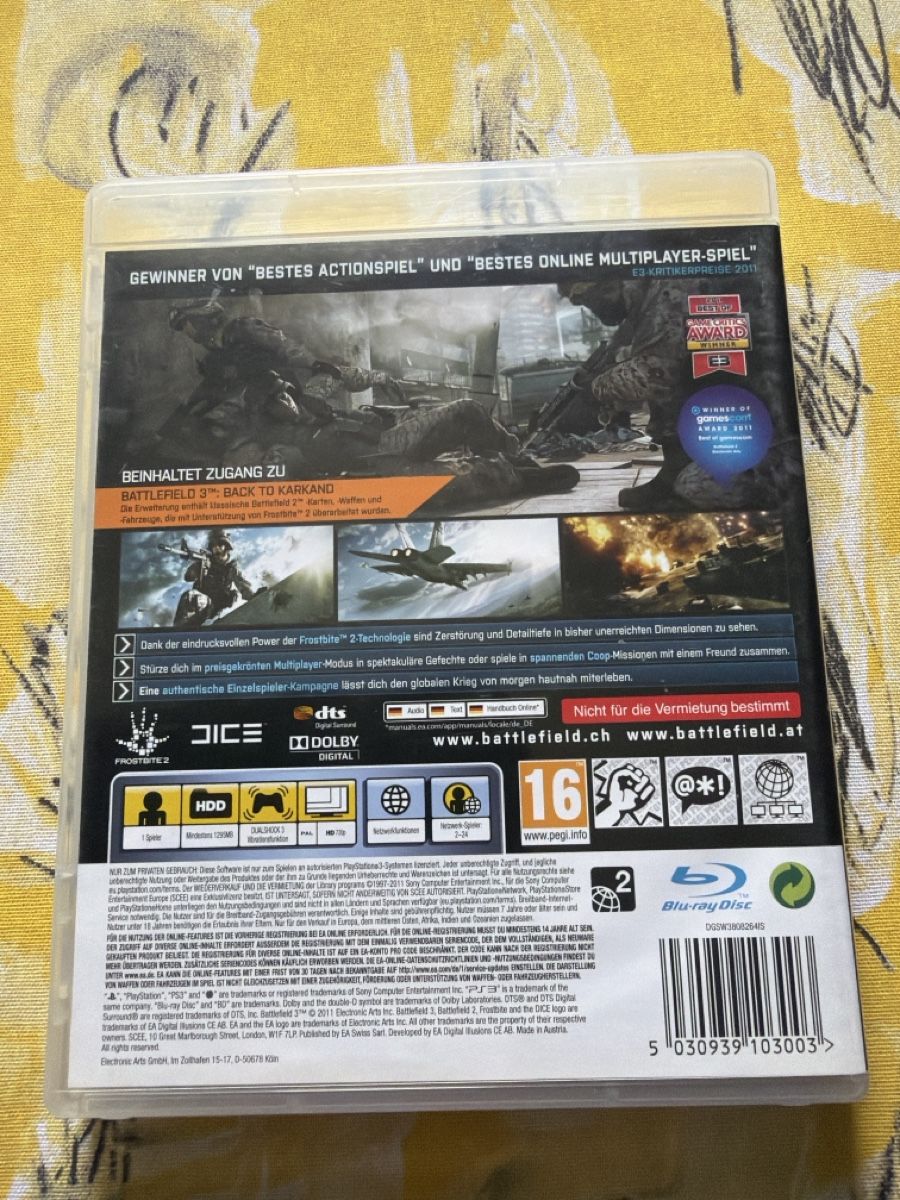 Giochi: Battlefield 3 limited édition – Usato da Sementina venduto da bru_vpp5 2