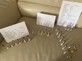 Diverse Mundstücke en bloc (22 Trompete, 4 Flügelhorn)