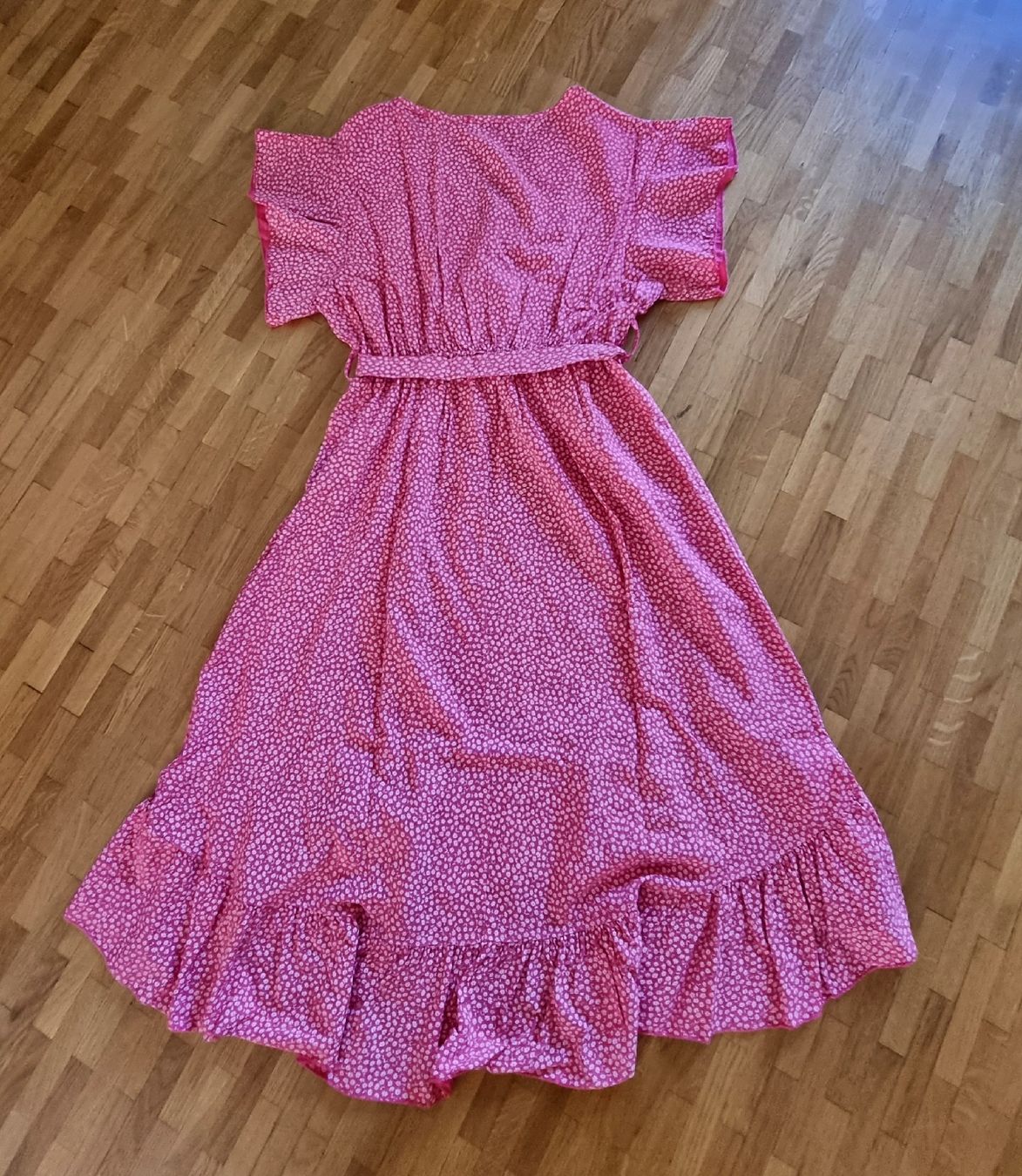 Vestiti: Robe été rose à volants – Usato da Veyrier venduto da Leilazizou 3