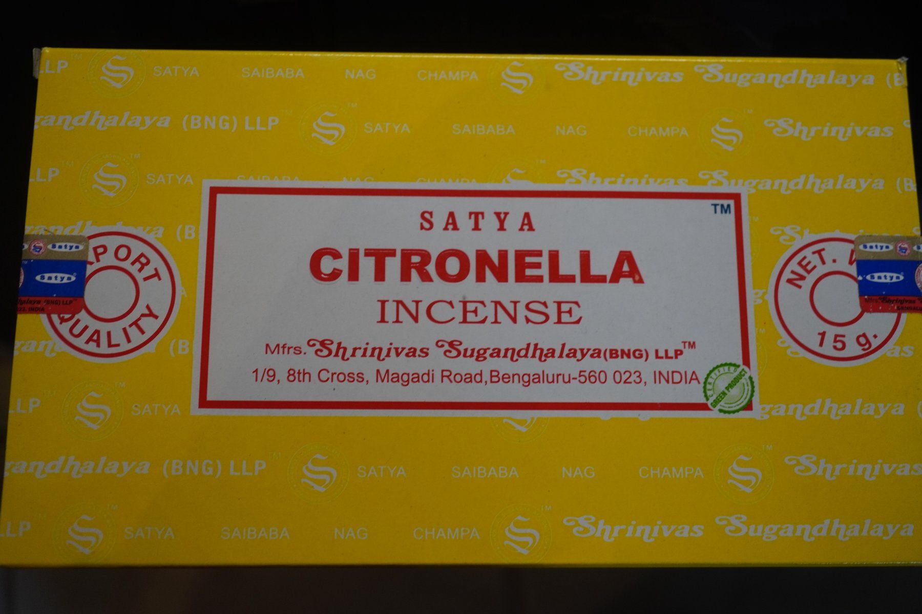 Candele: Nag Champa Citronella   Räucherstäbchen BOX – Nuovo e nell'imballaggio originale da Eschenbach SG venduto da topstone 2