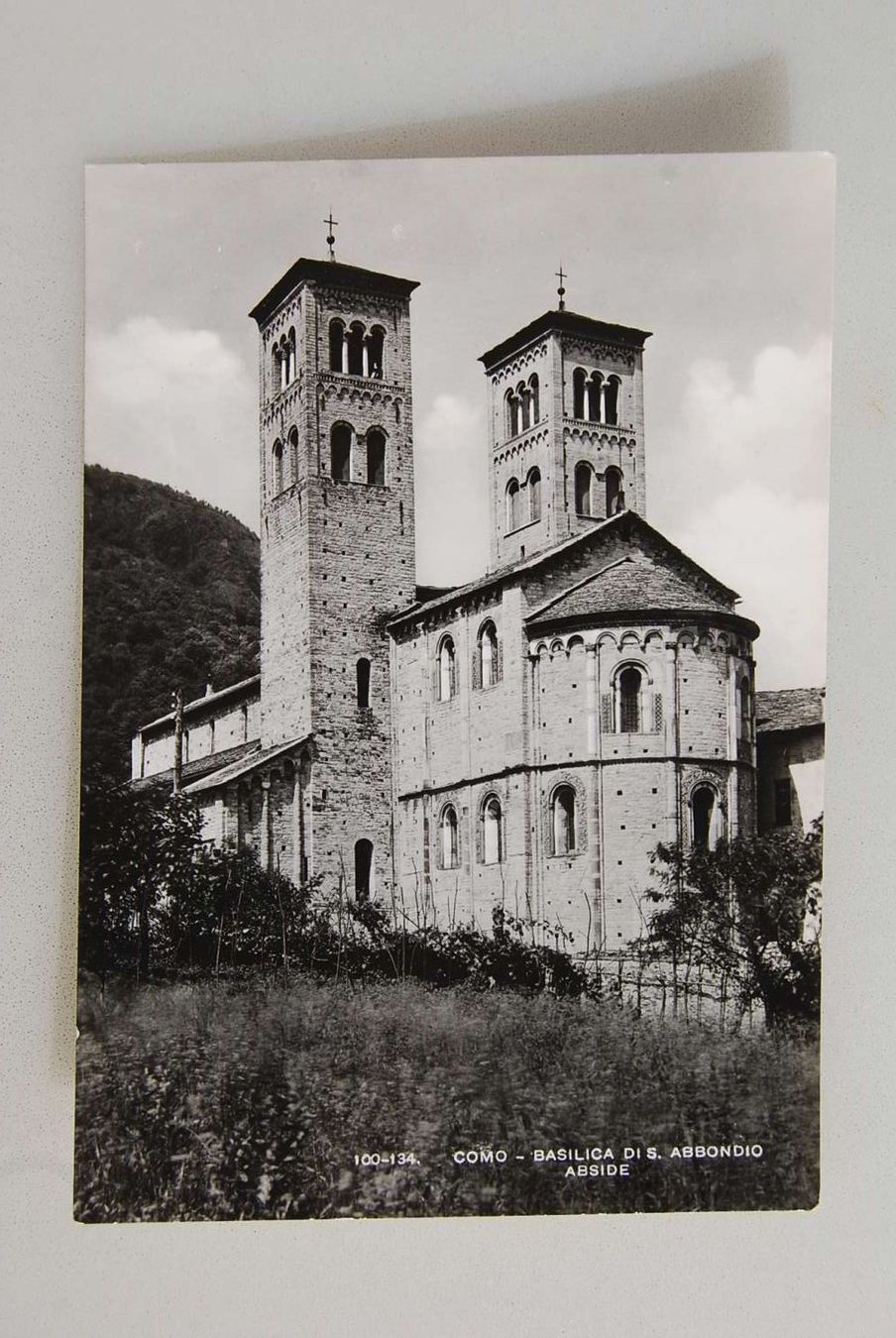 Cartoline postali: AK Como - Basilica di S. Abbondio - Abside – Usato da Rüfenacht BE venduto da Toro06