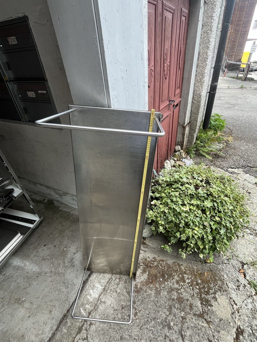 Scaffali: Gastro Chromstahl Wandregal mit Kippschutz  – Usato da Flaach venduto da Auto6011 2