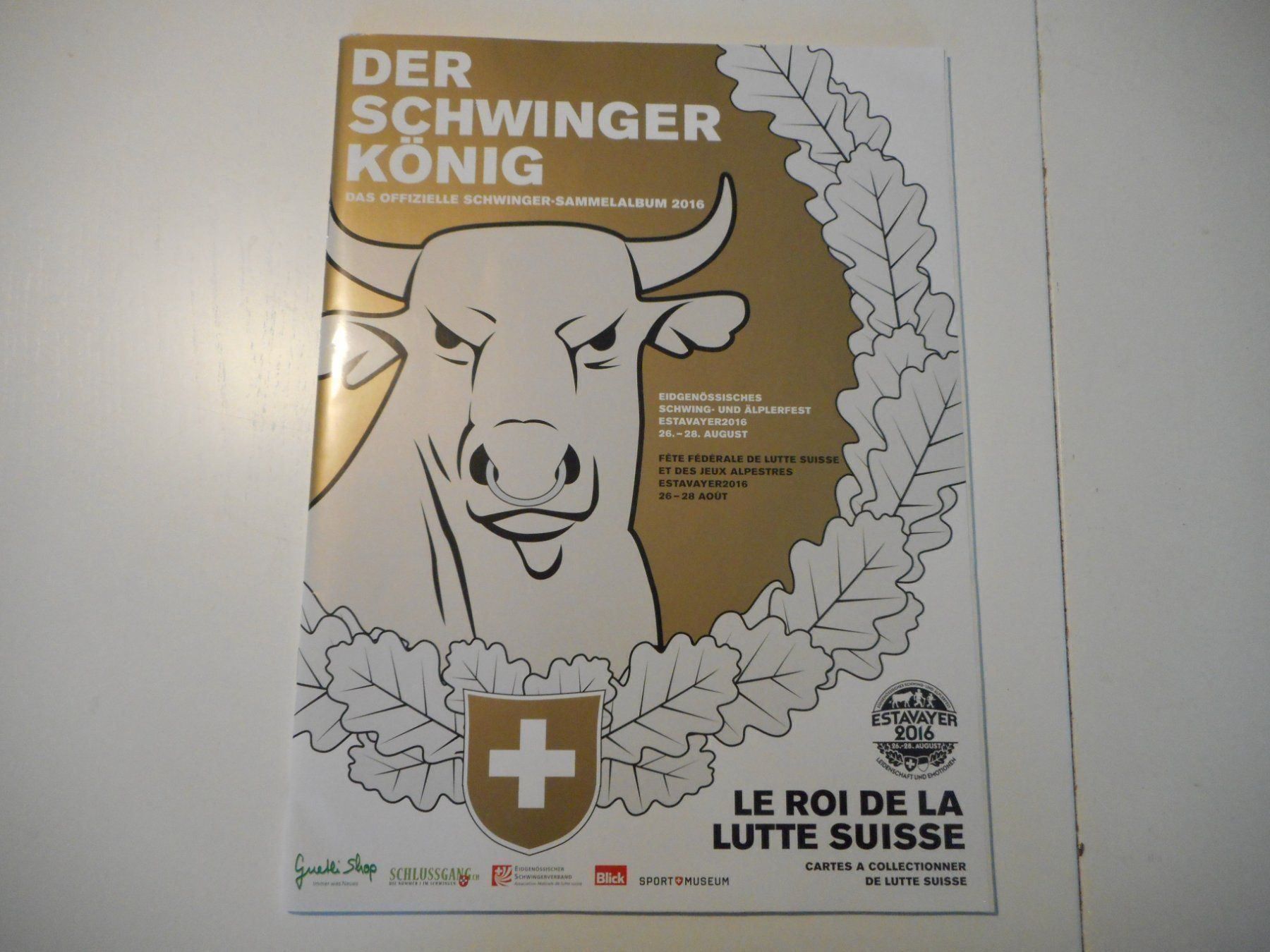 Panini Carte collezionabili: Schwinger Album 2016 kompl. kein Panini – Usato da Cham venduto da Paniniworld