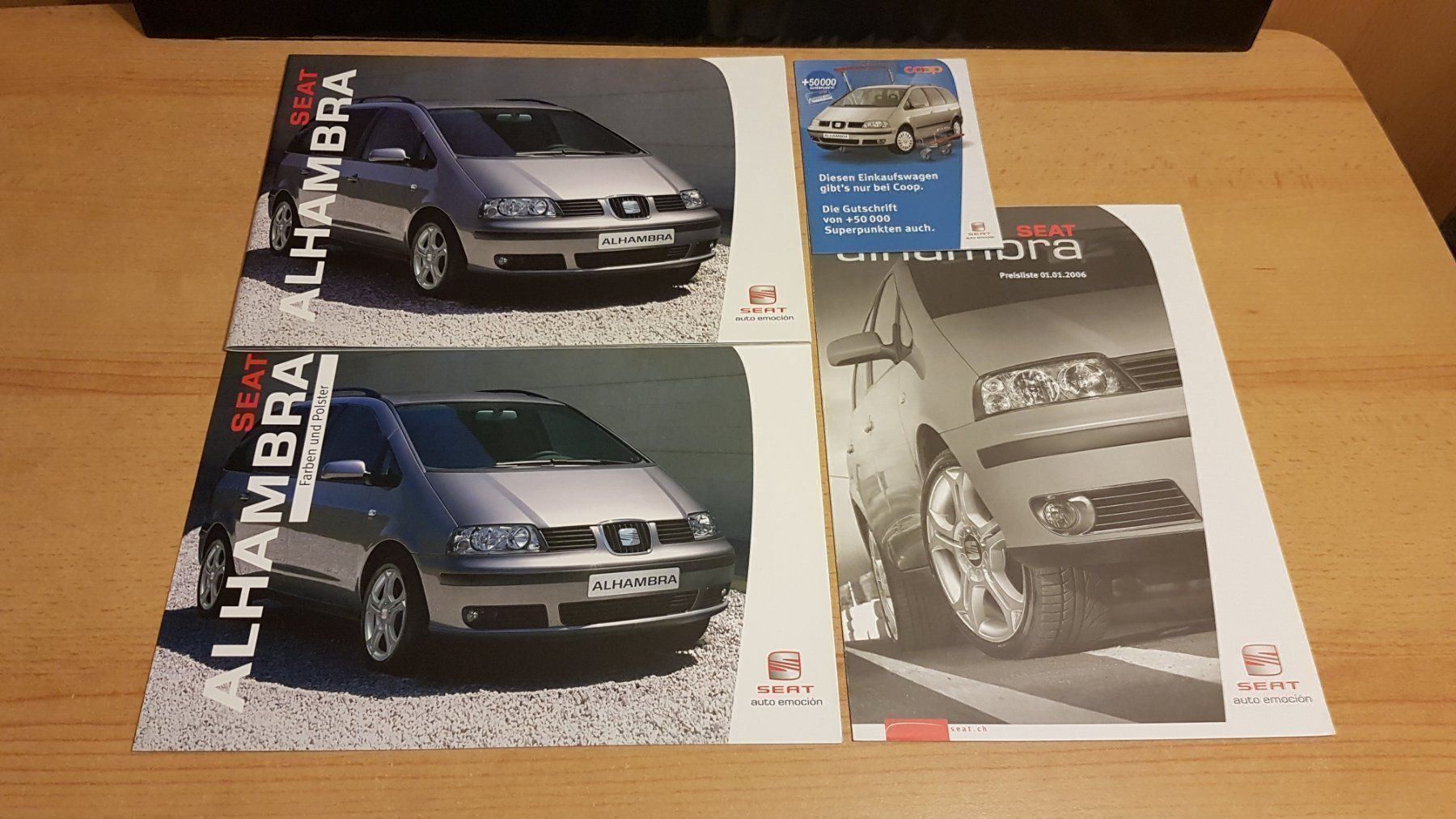 Documenti: Seat Alhambra Prospekt/Katalog – Usato da Boswil venduto da MAF_952